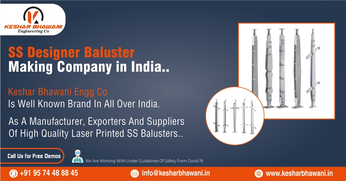 ss baluster manufacturer and suppliers in Ahmedabad, Gujarat, India