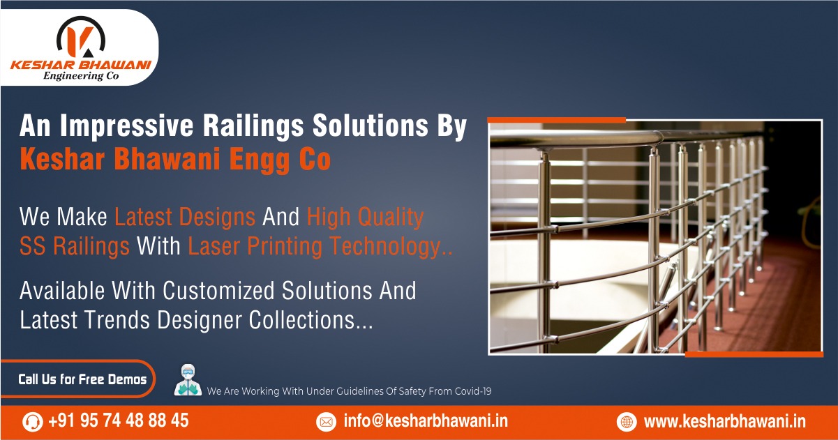 ss railings manufacturer and suppliers in Ahmedabad, Gujarat, India