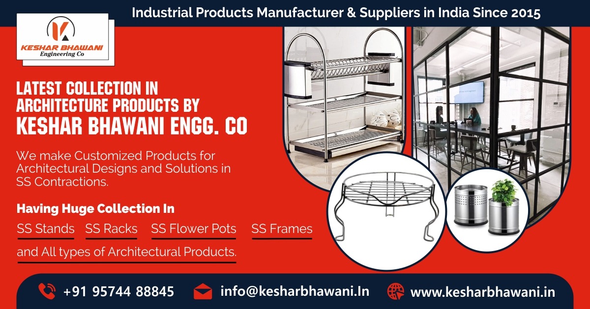 SS Architectural Products Manufacturer & Suppliers in India