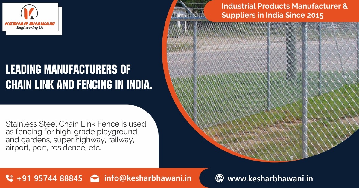 Chainlink Fencing Manufacturer and Suppliers in India