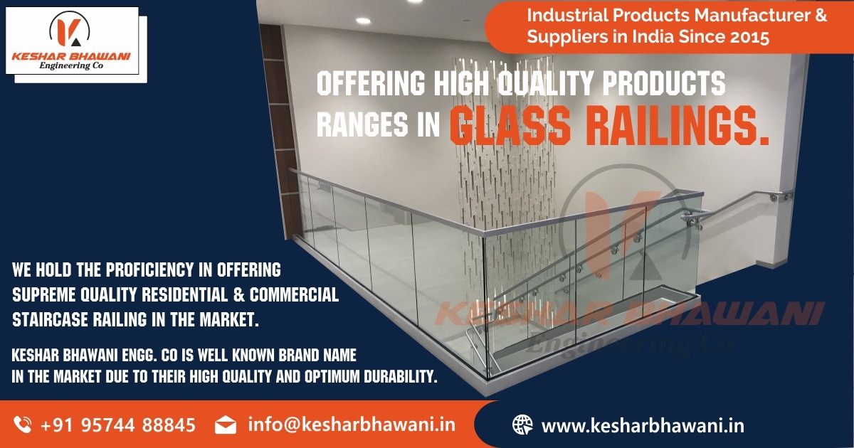 Glass Railings Manufacturer In Ahmedabad, India