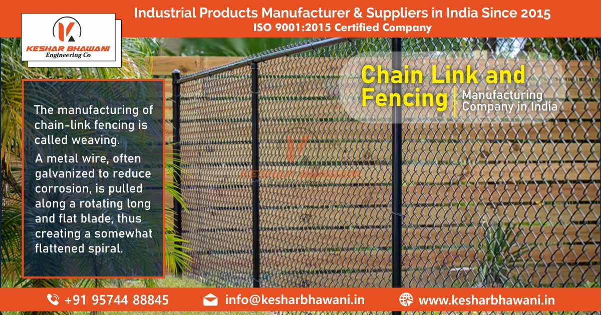 Chain Link and Fencing Manufacturing Company in India