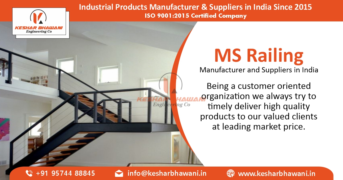 MS Railing Manufacturer and Suppliers in India