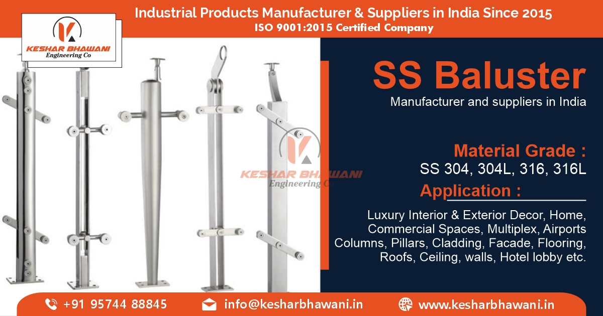 SS Baluster Manufacturer and Suppliers in India