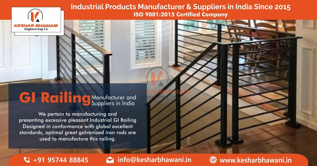 GI Railings Manufacturer & Suppliers in India