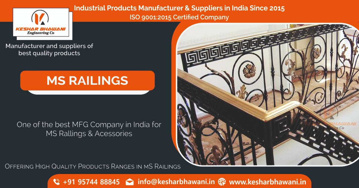 MS Railings Manufacturer & Suppliers in India