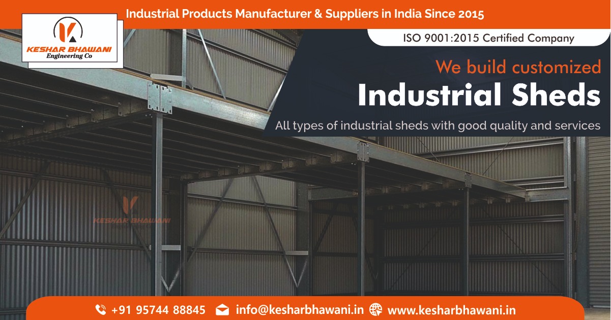 Industrial Sheds Manufacturer in India