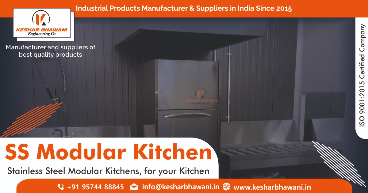 Design Your Kitchen With Keshar Bhawani’s SS Modular Kitchen