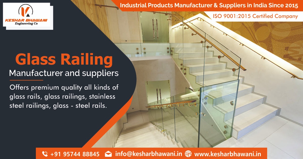 Glass Railings Manufacturer in Ahmedabad, Gujarat, India