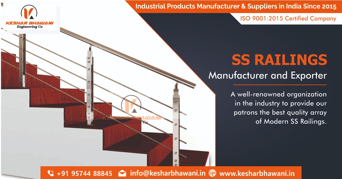 SS Railings Manufacturer in Ahmedabad, Gujarat, India