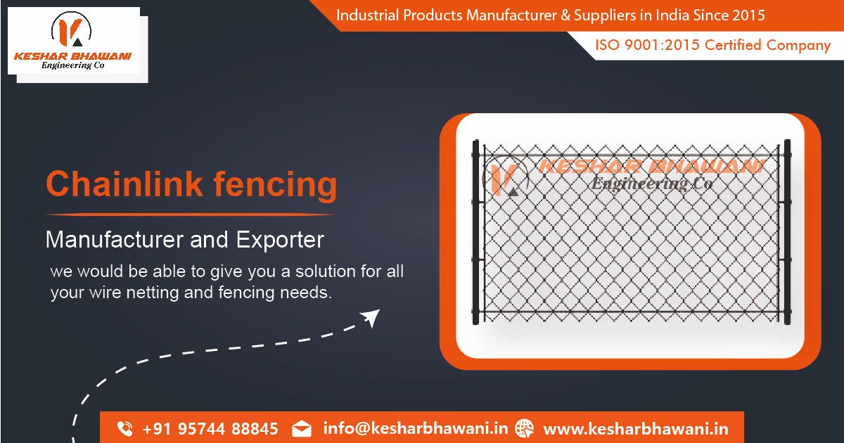 Chainlink Fencing Supplier in Ahmedabad, Gujarat, India