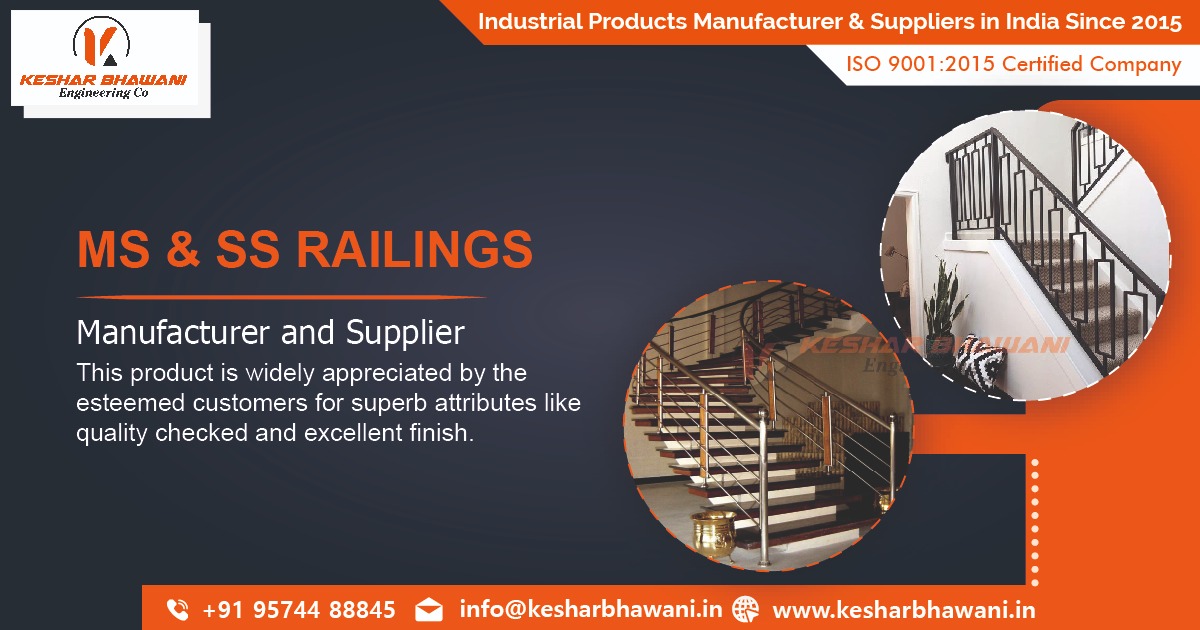 MS & SS Railing Manufacturer in Ahmedabad, Gujarat, India