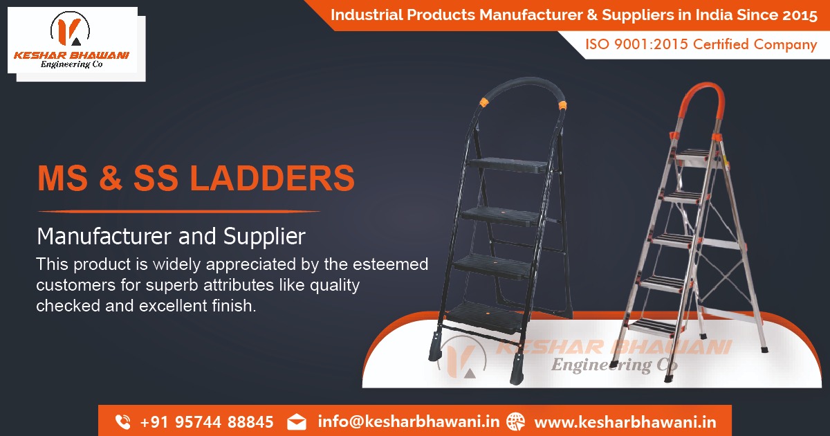 MS & SS Ladders Manufacturers in Ahmedabad, Gujarat, India
