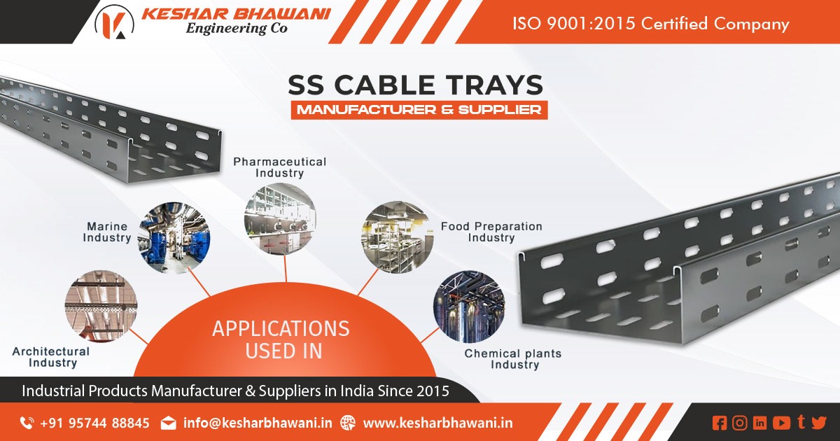 SS Cable Trays Supplier in India