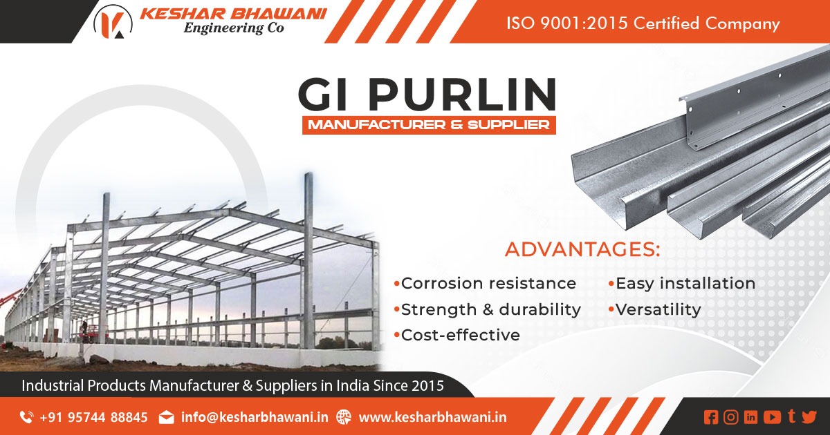 GI Purlin Supplier in India
