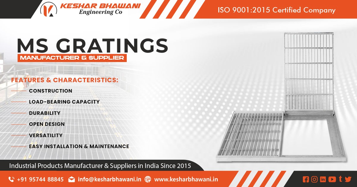 MS Gratings Manufacturer in India