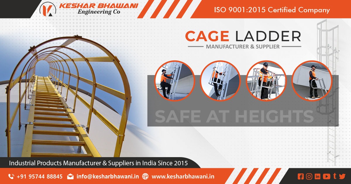 Supplier of Cage Ladders in India