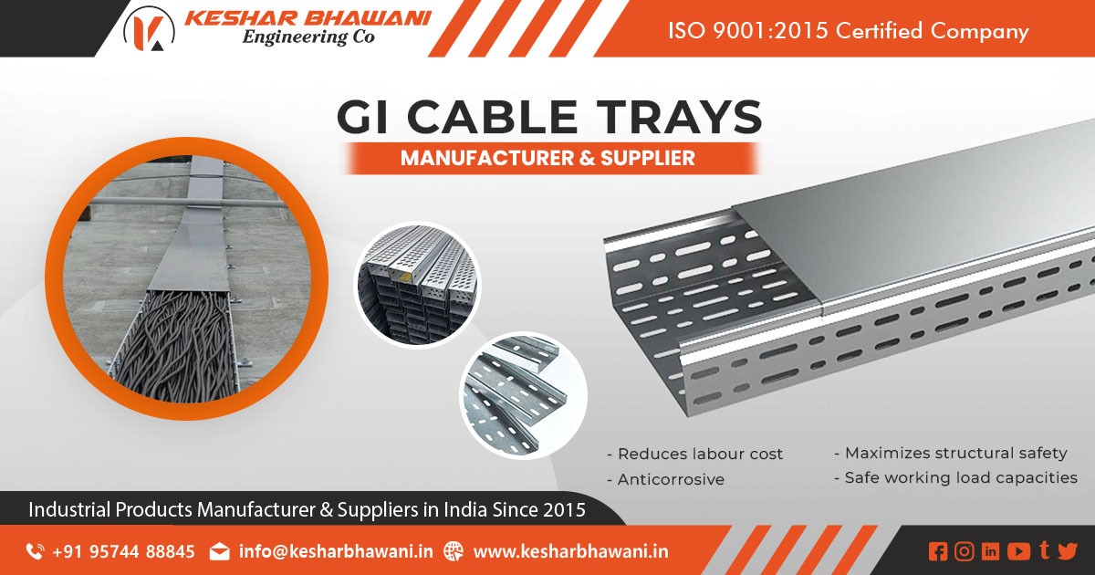 GI Cable Tray Supplier in India