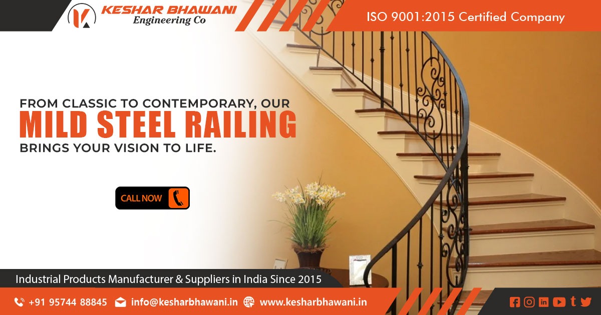 Mild Steel Railing Supplier in India