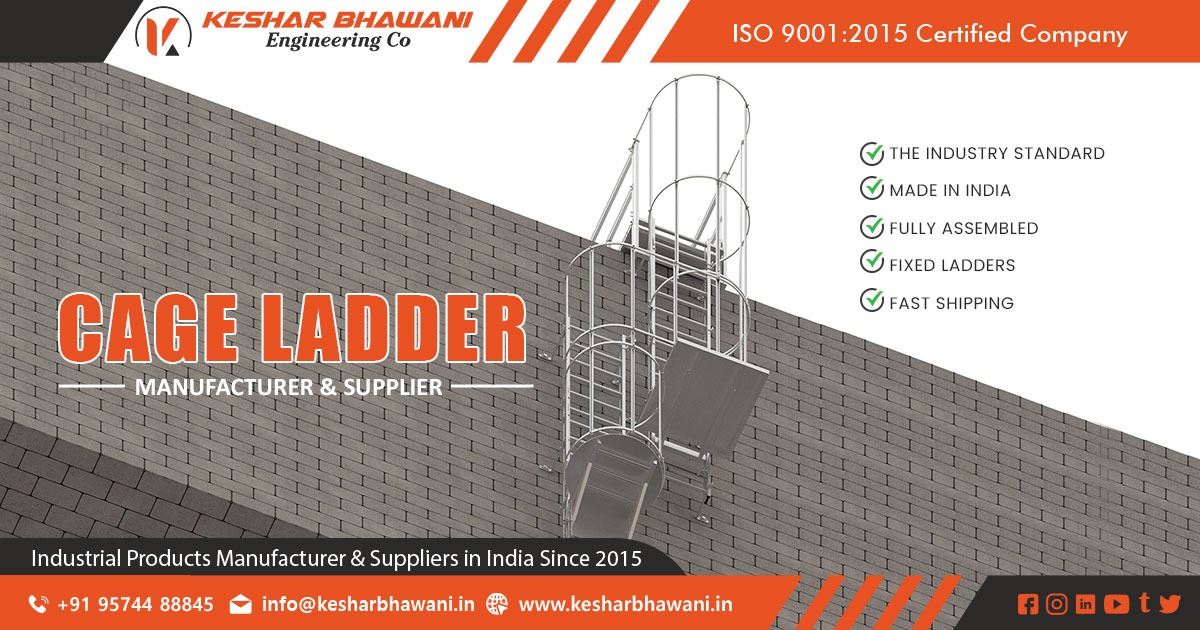 Top Supplier of Cage Ladders in India