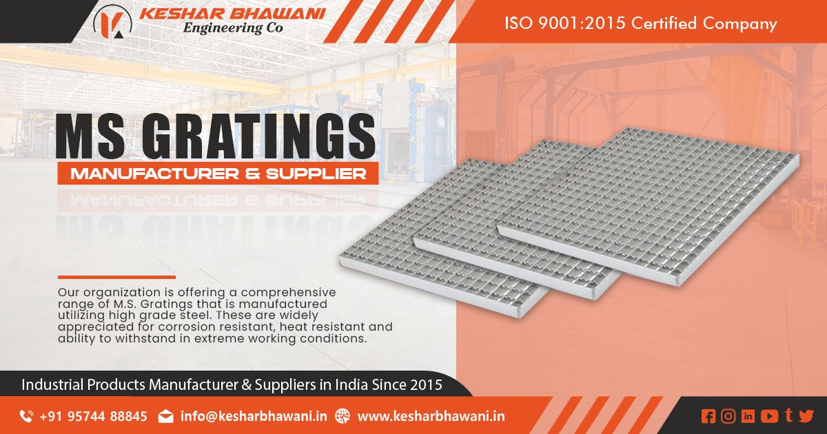 MS Gratings Supplier in India