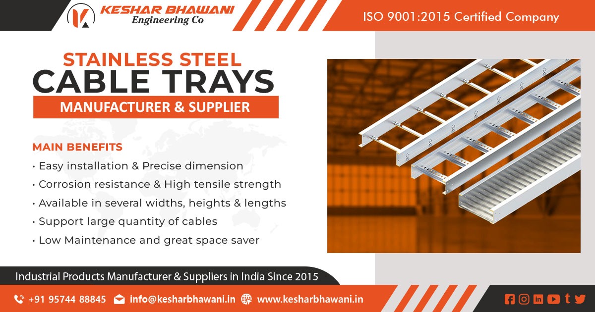 SS Cable Trays Supplier in Gujarat