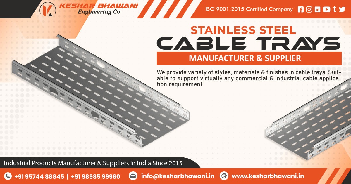 SS Cable Tray Supplier in Rajasthan